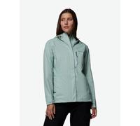 Giacca con cappuccio Columbia Pouring Adventure III azzurro turchese donna - S