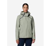 Giacca con cappuccio Columbia Reign No Shine verde chiaro donna - M