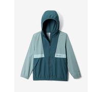 Columbia - Giacca da escursionismo antivento - Spire Valley Windbreaker Crushed Blue Everblue Marine Light in Nylon - Taglia L
