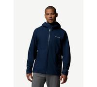 Giacca con cappuccio Columbia Trailborne 2.5L Shell blu notte - S