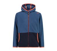 Cmp Fix Hood 32h1384 Full Zip Fleece Blu 6 Years Bambini