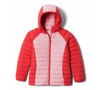 Giacca con cappuccio da bambina Columbia Girls Powder Lite (Red Lily, Pink) L
