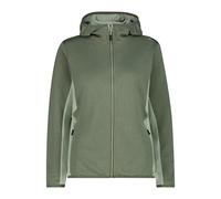 Giacca con cappuccio da donna CMP Unlimitech Hybrid Stretch Performance Vert 2XS