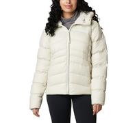Giacca con cappuccio da donna Columbia Autumn Park Down Blanc S