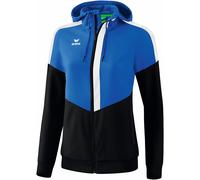 Giacca con cappuccio da donna Erima Tracktop Squad Bleu 40