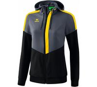 Giacca con cappuccio da donna Erima Tracktop Squad Gris 36