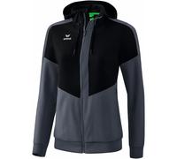Giacca con cappuccio da donna Erima Tracktop Squad Noir 44