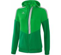 Giacca con cappuccio da donna Erima Tracktop Squad Vert 36