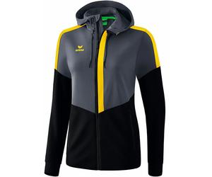 Giacca con cappuccio da donna Erima Training Gris 42