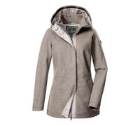 G.I.G.A. DX Donna Giacca in simil-lana/giacca di transizione con cappuccio GW 78 WMN JCKT, hellbeige, 36, 43688-000