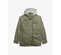 Giacca con cappuccio da donna Superdry Military Vert XS