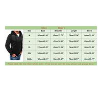Giacca con cappuccio da uomo con chiusura lampo, felpa da uomo con cappuccio, colore nero, slim fit, giacca sportiva per attività all'aria aperta, jogging, tempo libero, con motivo a pois, Blu, L