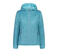 CMP - Giacca reversibile da donna con cappuccio fisso, Acqua-Deep Lake, 40