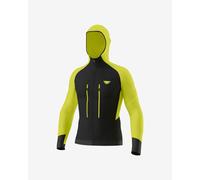 Giacca con cappuccio Dynafit Mezzalama Race nero giallo - S