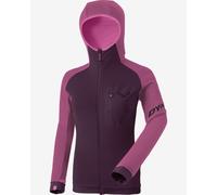 Giacca con cappuccio Dynafit Radical Polartec nero lilla rosato donna - S