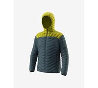 Dynafit Ridge Ultralight Down M - giacca piumino - uomo S Dark Grey/Yellow man Rds,Piuma,Dwr,Recycled Polyamide,Pfc-Free,Bluesign