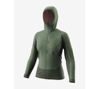 Giacca con cappuccio Dynafit Tigard Alpha Direct verde donna - S