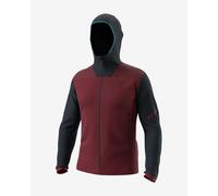 Dynafit Tigard Polartec Hooded M - felpa in pile - uomo M Dark Red/Dark Blue man Pfc-Free,Polartec Power Stretch,Bluesign,Dwr