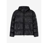 Giacca con cappuccio EA7 Bomber Winter nero - L