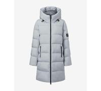 Giacca con cappuccio Ecoalf Manlie grigio chiaro donna - S