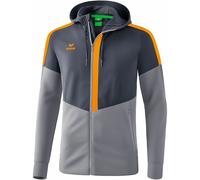 Giacca con cappuccio Erima Training Gris 3XL