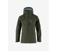 Giacca con cappuccio Fjällräven Bergtagen Touring GORE-TEX verde cromo donna - S
