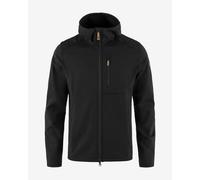 Giacca con cappuccio Fjällräven Keb Fleece nero - L