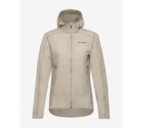 Giacca con cappuccio GOREWEAR Fernflow beige donna - L