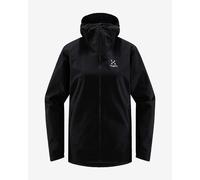 Haglöfs Korp Proof giacca antipioggia da donna nero vero (S)