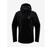 Giacca con cappuccio Haglöfs Korp Proof nero - S