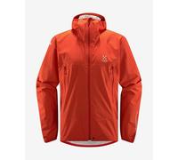 Giacca con cappuccio Haglöfs L.I.M Proof arancione puro - L