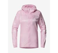 Giacca con cappuccio Haglöfs L.I.M Shield rosa chiaro donna - M