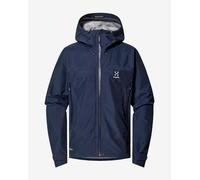 Giacca con cappuccio Haglöfs ROC Flash GORE-TEX blu notte - XL