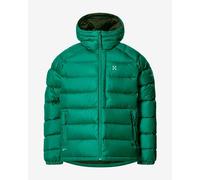 Giacca con cappuccio Haglöfs Rosson Down blu turchese - L