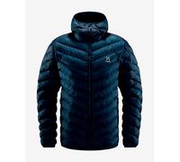 Giacca con cappuccio Haglöfs Särna Mimic Hood blu notte - XL