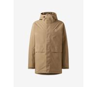 Giacca con cappuccio Haglöfs Salix Proof Mimic II Parka marrone beige - L
