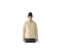Giacca con cappuccio haglofs hede down beige da uomo