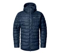 Giacca con cappuccio Haglöfs ROC Flash Down blu navy - M