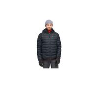 Giacca con cappuccio haglofs roc flash down uomo nero