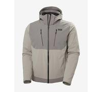 Giacca con cappuccio Helly Hansen Alpha 4.0 grigio beige - M