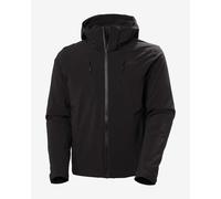 Giacca con cappuccio Helly Hansen Alpha 4.0 nero carbone - XXL