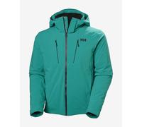 Giacca con cappuccio Helly Hansen Alpha 4.0 Ski Free blu turchese - S