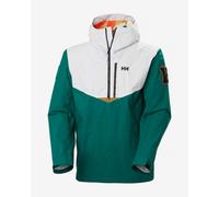 Giacca con cappuccio Helly Hansen Après Ski Anorak verde smeraldo - XXL