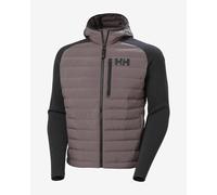 Giacca con cappuccio Helly Hansen Arctic Ocean Hybrid Insulator grigio marrone nero - S