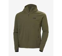 Giacca con cappuccio Helly Hansen Blaze Softshell verde oliva - XL