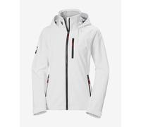 Giacca con cappuccio Helly Hansen Crew 2.0 bianca donna - S