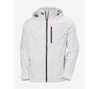 Giacca con cappuccio Helly Hansen Crew 2.0 bianca - S