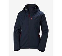 Giacca con cappuccio Helly Hansen Crew 2.0 blu navy donna - XXL