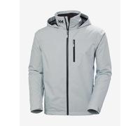 Giacca con cappuccio Helly Hansen Crew Midlayer 2 grigio chiaro - XL