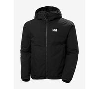 Giacca con cappuccio Helly Hansen Ervik Insulated Rain PrimaLoft nero - XL